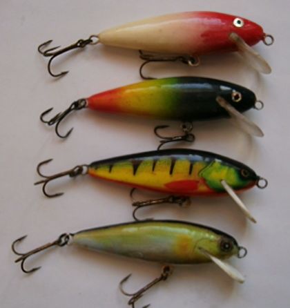 Одни из первых. Липа 8,5 см 14гр. плавающие огрузка между средней и задней петлями.
